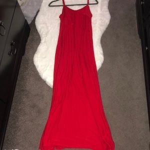 Red Maxi Dress